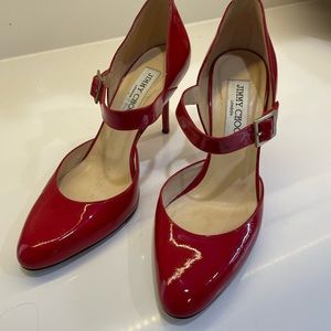 Vintage Red Jimmy Choo Heels